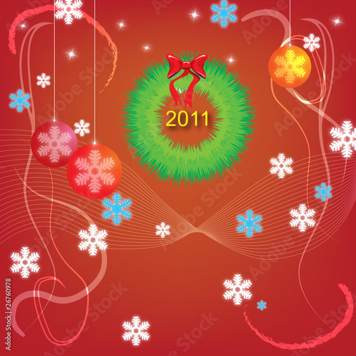 Новогодний фон