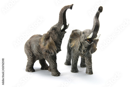 Fototapeta Naklejka Na Ścianę i Meble -  Elephant Figurines