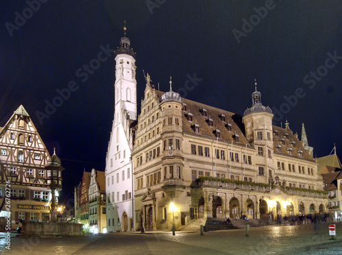 Marktplatz  Rothenburg ob der Tauber