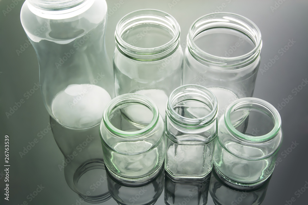 Empty Glass Jars Empty Glass Jars