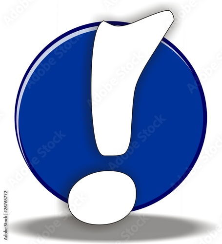 bouton exlamation