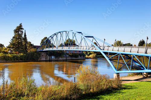 Wesertor-Brücke in Nienburg an der Weser photo