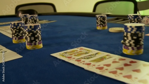 Casino - Karten und Coins