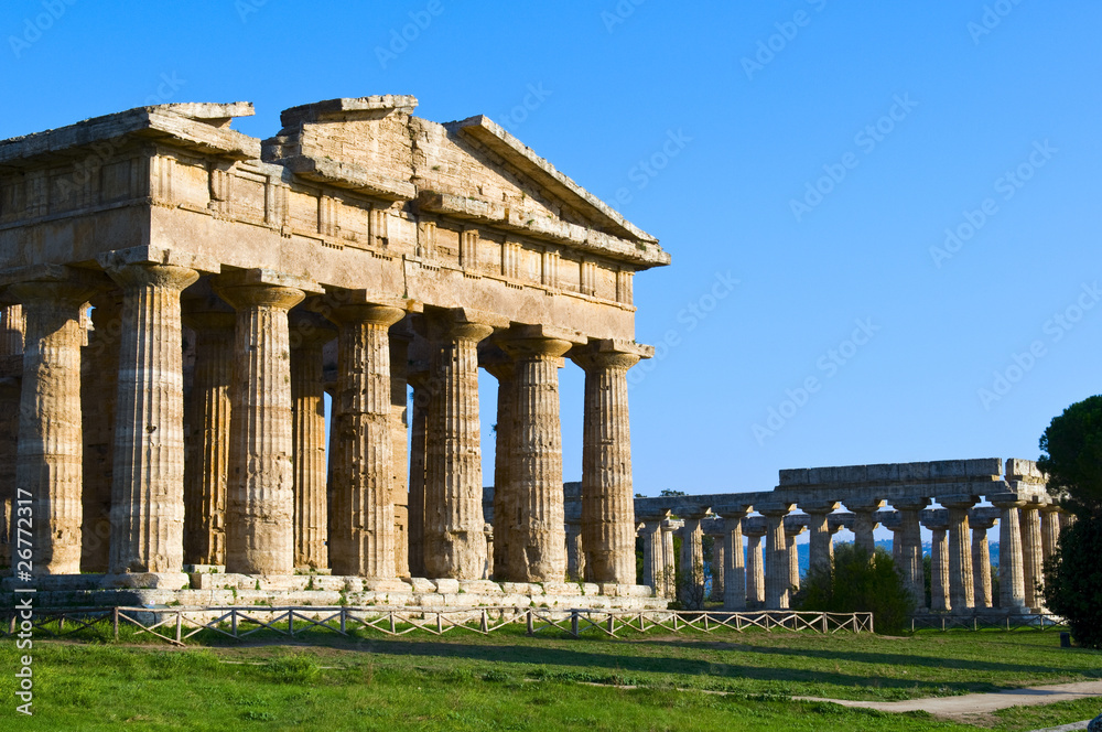 Fototapeta premium templi di paestum