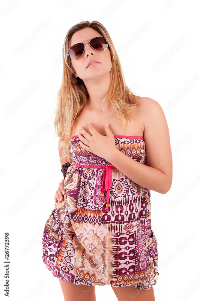 Young and beautiful woman posing Young and beautiful woman posing
