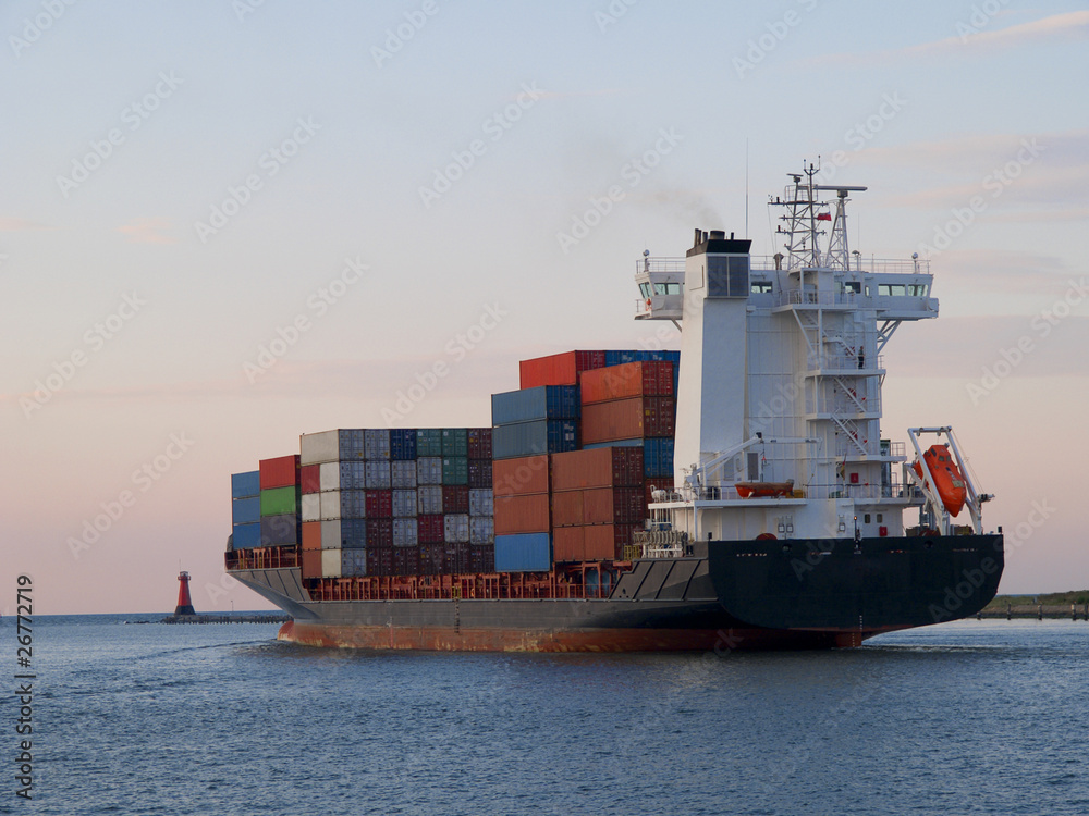 Container Cargo Ship