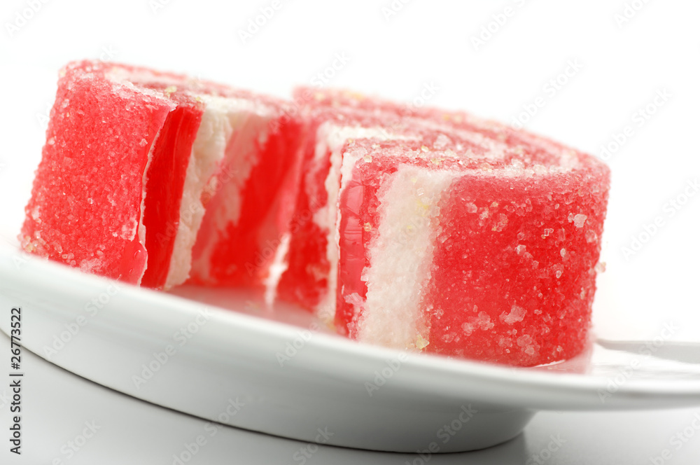 Broken red candy Broken red candy