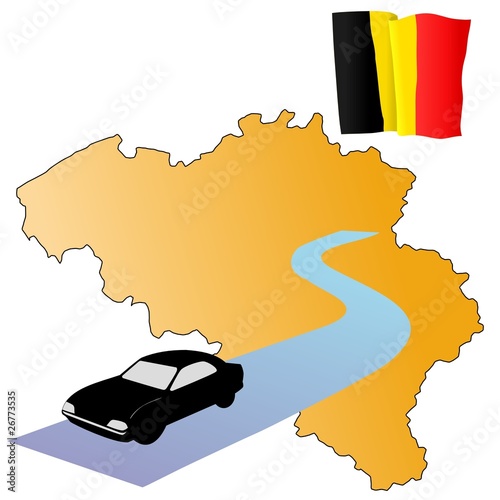 roads of Belgium
