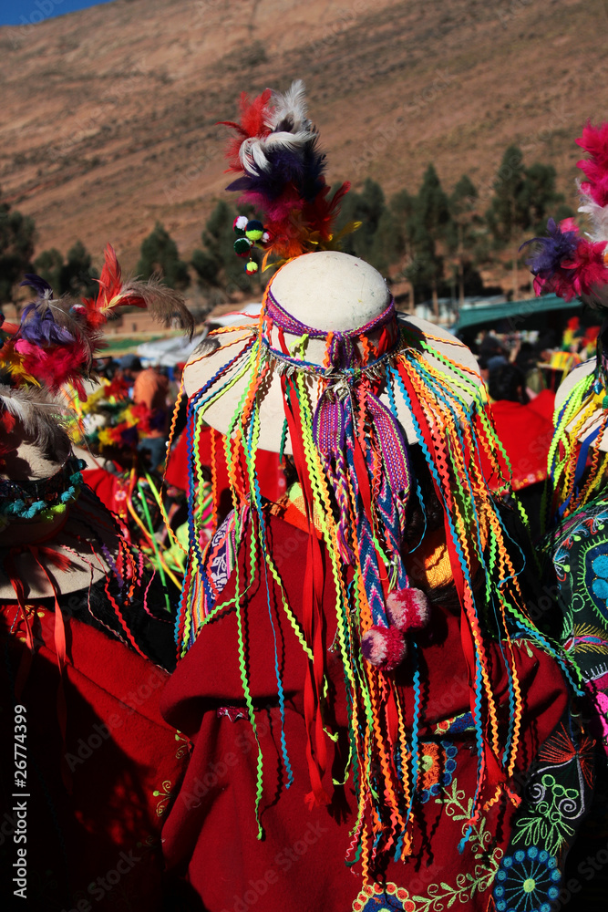 abito tradizionale boliviano