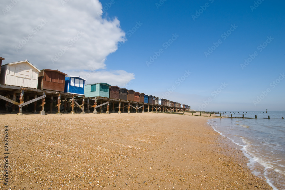 Beach Huts on Stilts