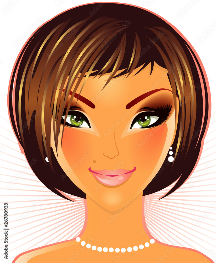 Vector illustration of elegance women Vector illustration of elegance women