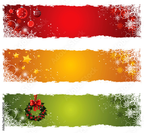 Xmas banners