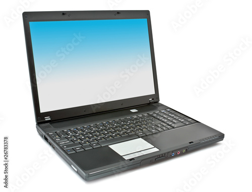 Wallpaper Mural laptop on white Torontodigital.ca