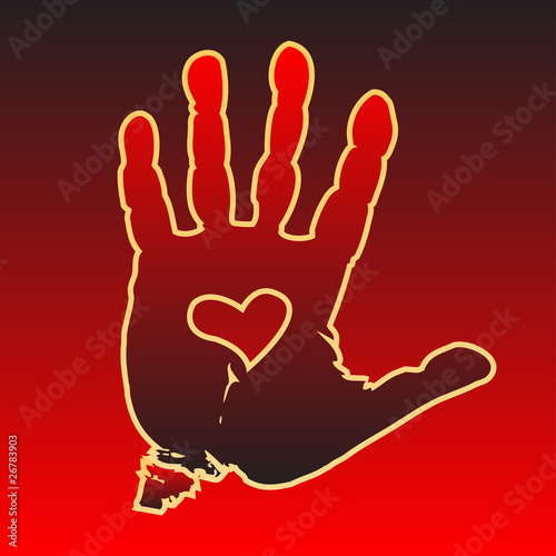 Love hand