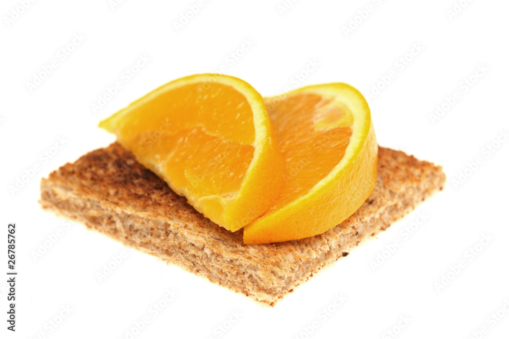 Orange with Toast