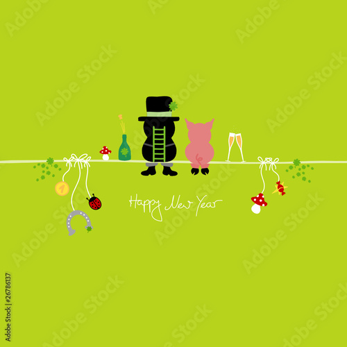 New Year's Eve Card