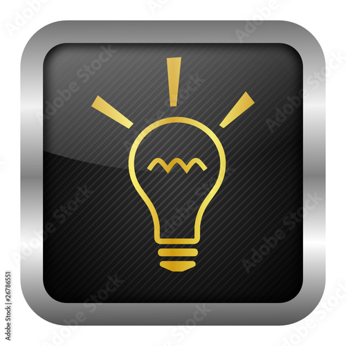 gold icon set - lamp 1