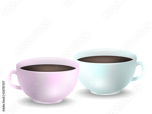 Cups of coffee