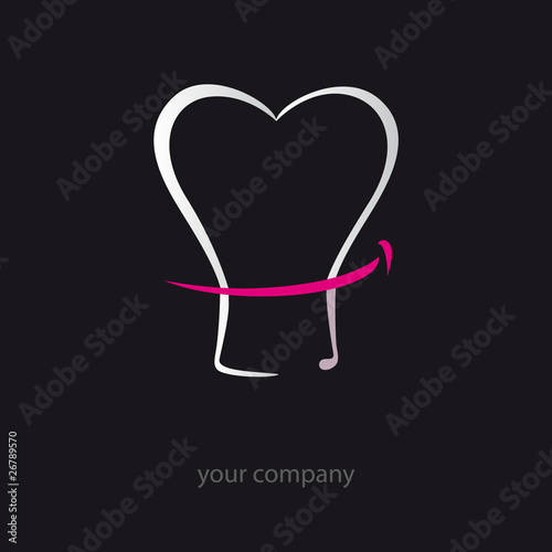 logo entreprise, chef, cuisine