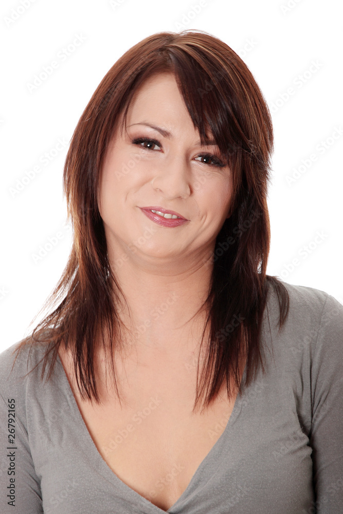 Portrait of an attractive young woman Portrait of an attractive young woman