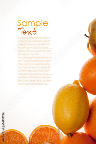 An example witch an orange