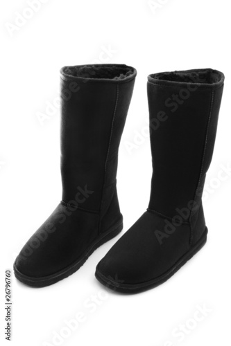 Sheepskin boots
