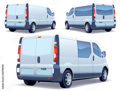 Delivery van