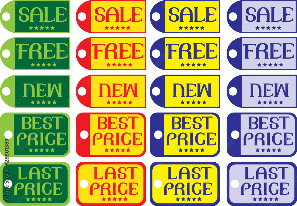 vector Labels vector Labels