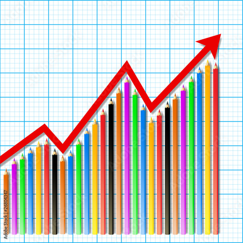 Pencil stock graph paper