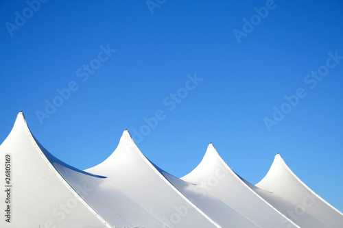 White Tent Tops