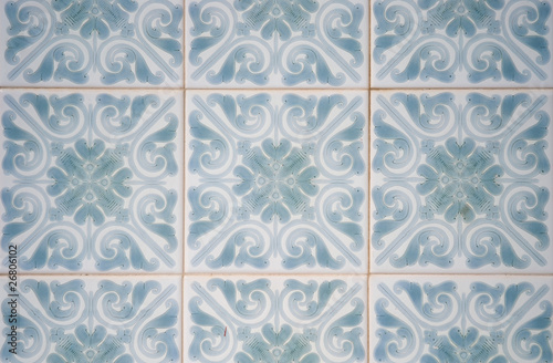 Ornamental old tiles