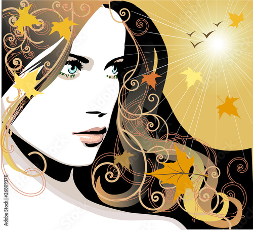 Autumn girl