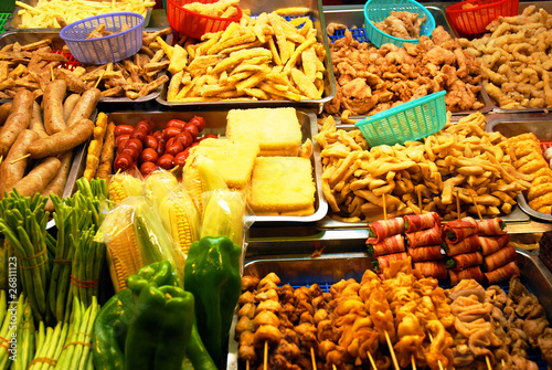 typical street food in Asia, Taiwan photo