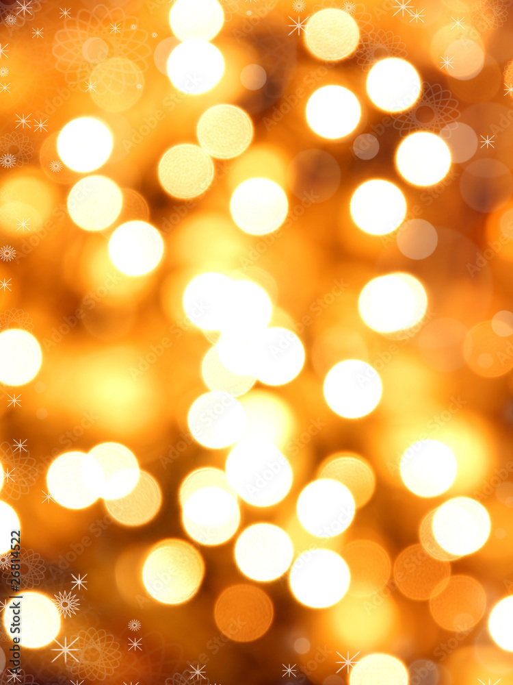 Christmas blur background with shining lights Christmas blur background with shining lights