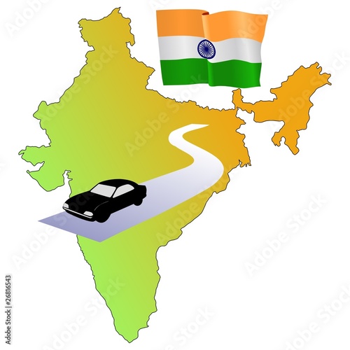 roads of India