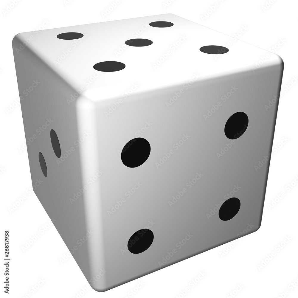 White dice White dice