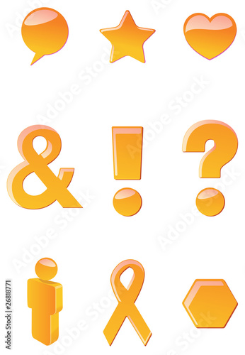 Goldene Icons
