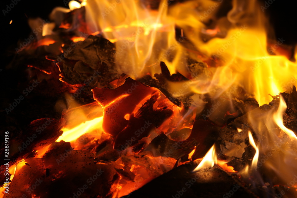 Fototapeta premium Flammen