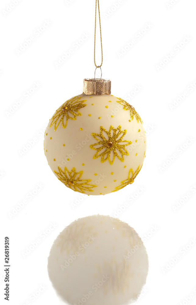 Christmas ball isolated Christmas ball isolated