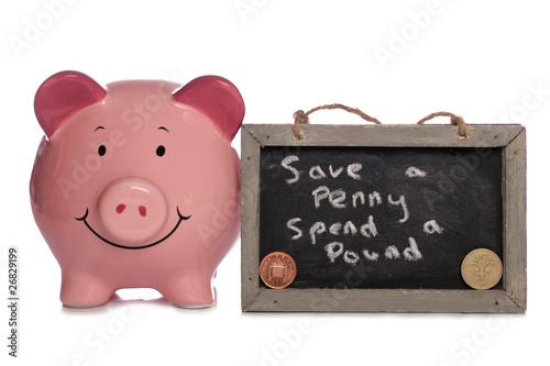 Save a penny spend a pound