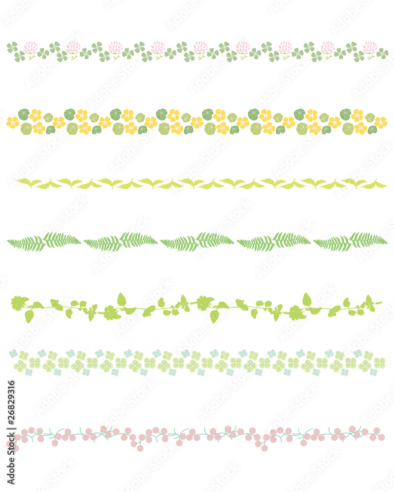 Obraz premium green line