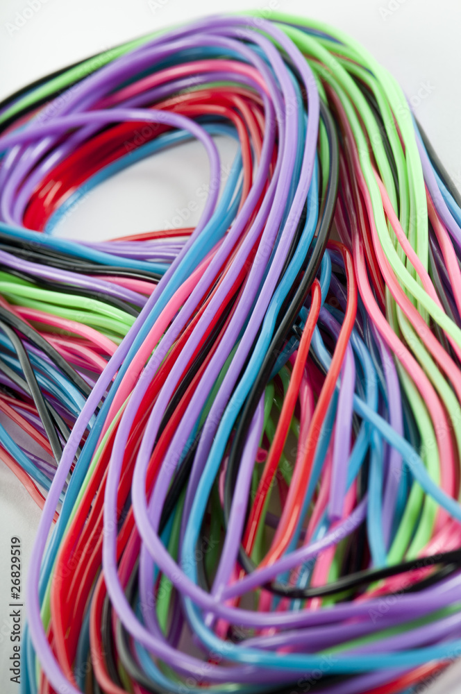 texture of colored tubes texture of colored tubes