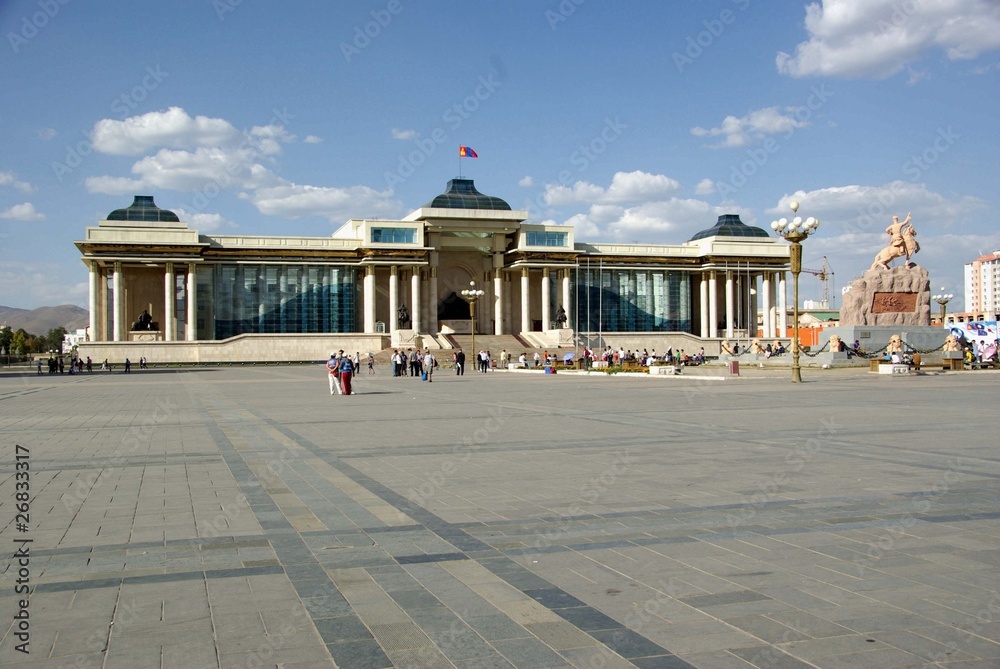 Obraz premium Parlement, Mongolie