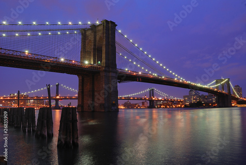 Brooklyn Bridge at Dusk