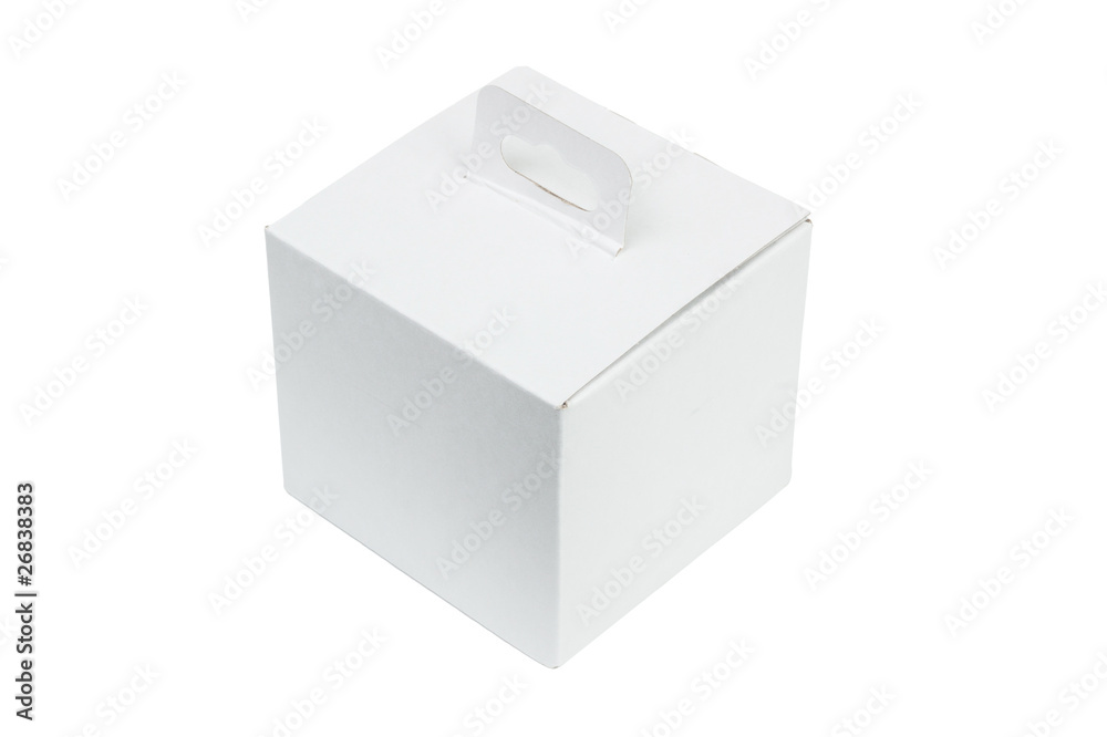 Fototapeta premium White package box