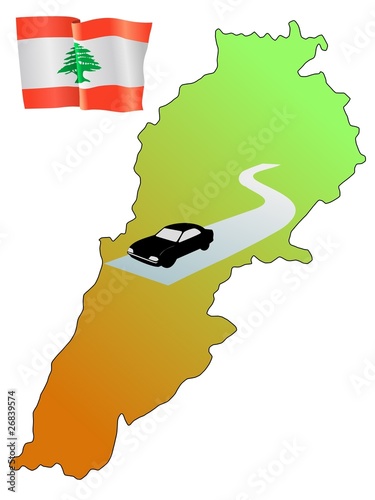 roads of Lebanon
