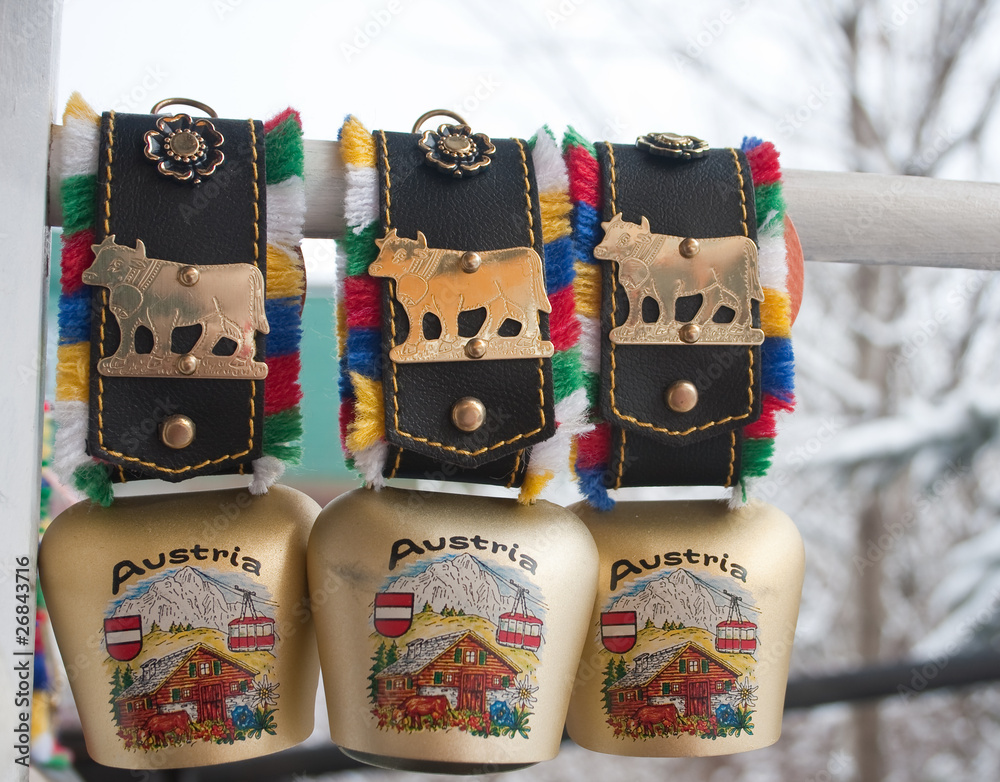 Souvenirs from Austria. Bells