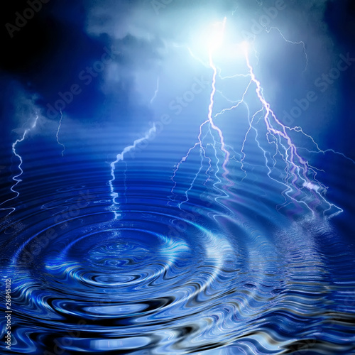 Lightning and ripple