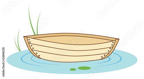 boat on a pond