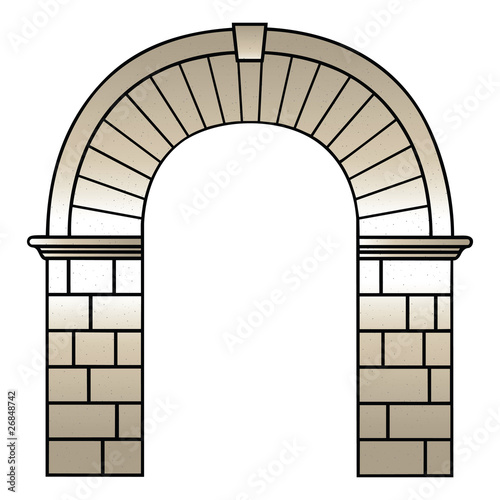 Valokuva Roman archway